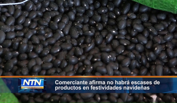 Comerciante afirma no habrá escases de productos en festividades navideñas