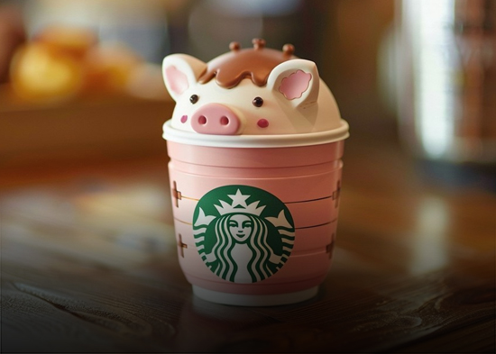 Starbucks anuncia un nuevo café con sabor a estofado de cerdo para celebrar el Año Nuevo chino
