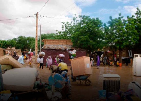 950,000 personas han abandonado sus casas por las inundaciones en Mali, Nigeria y Níger