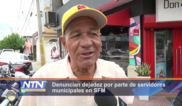Denuncian dejadez por parte de servidores municipales en SFM