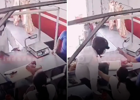 Video: Trabajadoras de Carnicería Golpean a Ladrón y Frustran Asalto en México