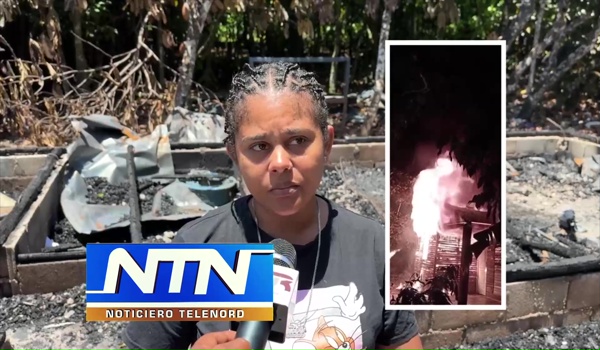 Incendio reduce a cenizas una vivienda en el municipio de Villa Riva
