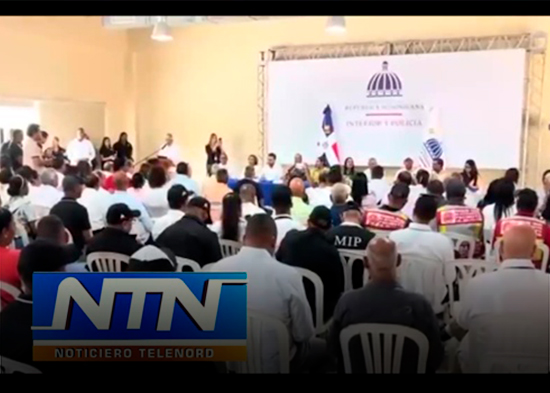 Faride Raful Ministra de Interior y Policía Visita SFM en Jornada “Gobierno Contigo”