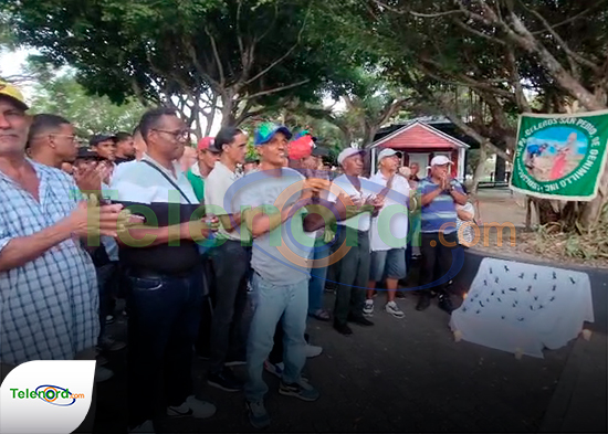 Movimiento Social y Popular de SFM realiza “cabo de año” en protesta por obras incumplidas