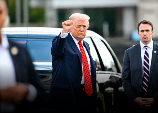 Trump dice que la guerra entre Israel y Hamás "ha terminado"