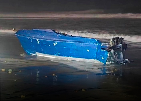 Cuatro migrantes muertos y cuatro heridos, incluidos mexicanos, en incidente de bote