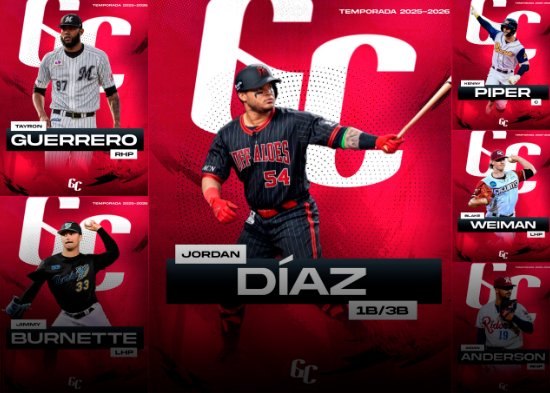 Gigantes del Cibao anuncian seis nuevos jugadores importados