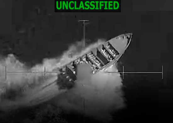 EE.UU. destruye otra lancha en el Pacífico en la que mueren otros tres presuntos narcos