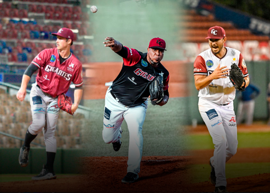 Gigantes del Cibao anuncian su rotación de abridores para inicio de semana