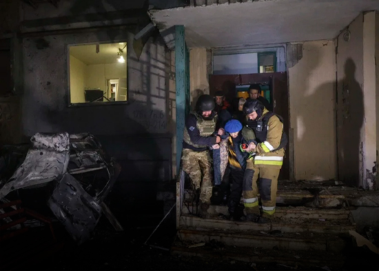 Rusia lanza ataque masivo contra Ucrania: 470 drones y 48 misiles