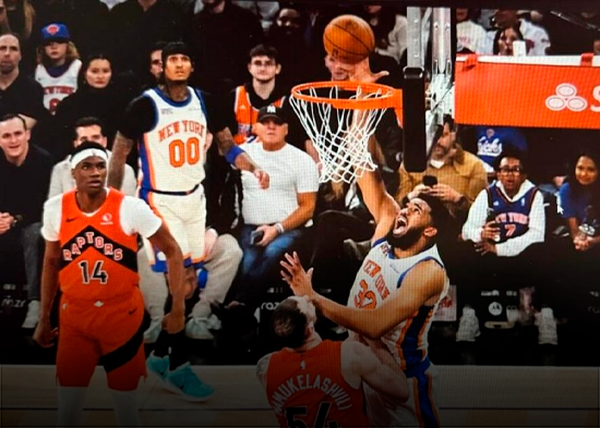 Knicks vencen 116-94 a Raptors para hilvanar su cuarta victoria consecutiva