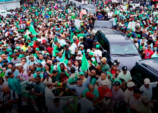 JCE intima a Fuerza del Pueblo por proselitismo simulando protesta