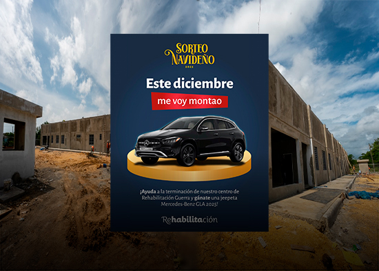 Rehabilitación informa nueva fecha Sorteo Navideño para el 18 de diciembre