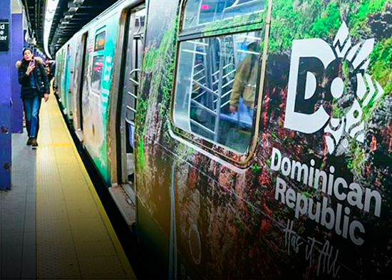 Turismo promueve a RD en el sistema de transporte de Nueva York