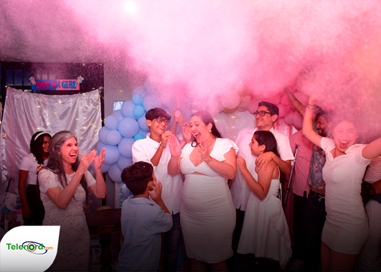 Celebran fiesta de Baby Shower a Andreina Bechara