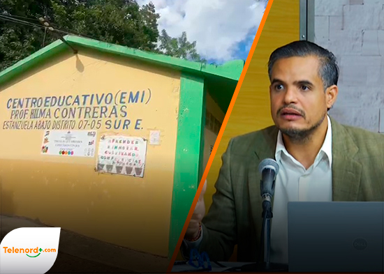 Yeury Smith Infante dice precariedad en las escuelas refleja la incapacidad de las autoridades locales