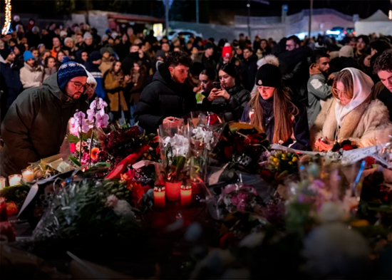 Investigan si bengalas en botellas de champaña causaron incendio mortal en bar en los Alpes suizos