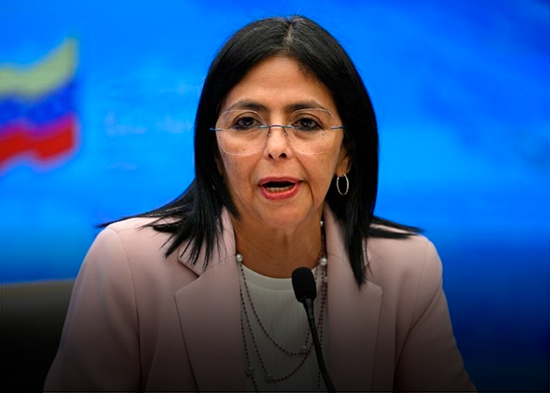 Delcy Rodríguez- “Venezuela vive momentos muy delicados para su estabilidad política"