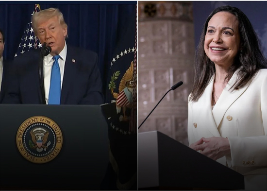 Trump recibirá a María Corina Machado el jueves en la Casa Blanca