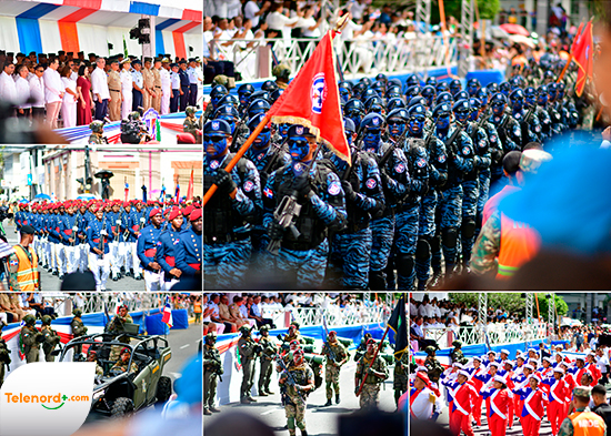 Rinden homenaje a Juan Pablo Duarte en su natalicio con desfile en San Francisco de Macorís