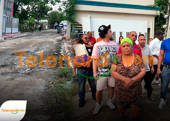 Moradores del sector Monseñor Moya de SFM hacen ultimo llamado a las autoridades por el arreglo de sus calles