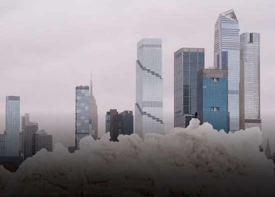 Estados Unidos enfrenta más nevadas: 60 ciudades con acumulaciones superiores a la media