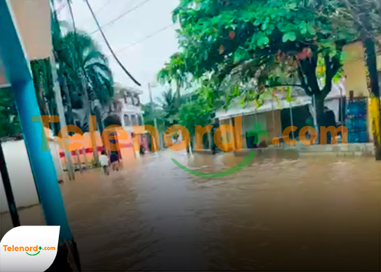 Inundaciones afectan gran parte de Las Terrenas