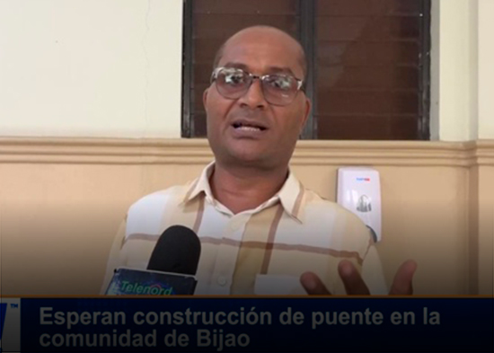 Esperan construcción de puente en la comunidad de Bijao