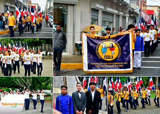 Colegio Los Amiguitos SFM celebra gran actividad por el Día de la Independencia