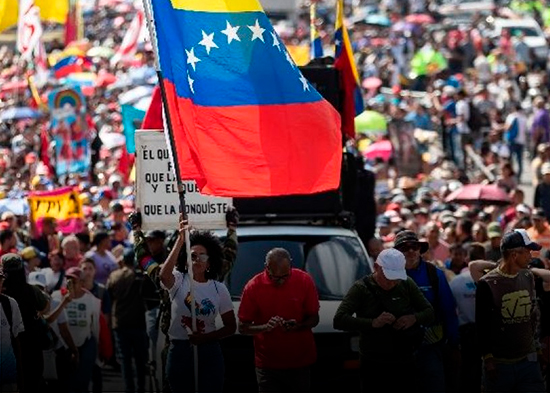 Chavistas exigen la liberación Maduro