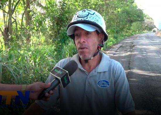 Piden rapida intervención carretera Honduras Las Guaranas
