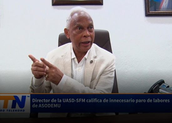 Director de la UASD SFM califica de innecesario paro de labores de ASODEMU