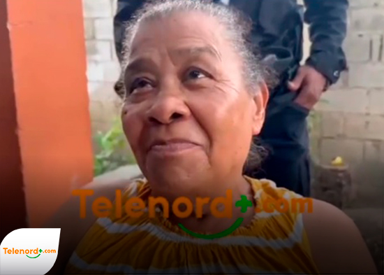 Alcalde SFM se compromete a reconstruir caseta de anciana derribada