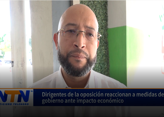 Dirigentes de la oposición reaccionan a medidas del gobierno ante impacto económico