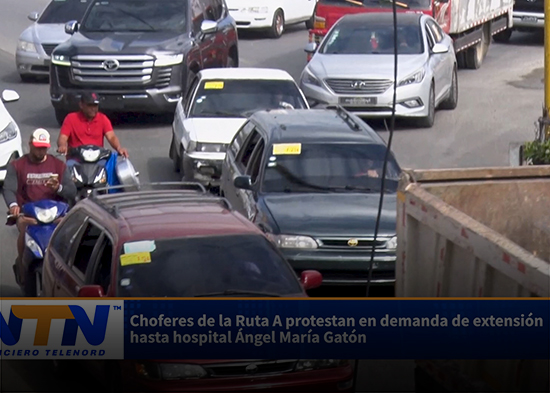 Choferes de la Ruta A protestan en demanda de extensión K
