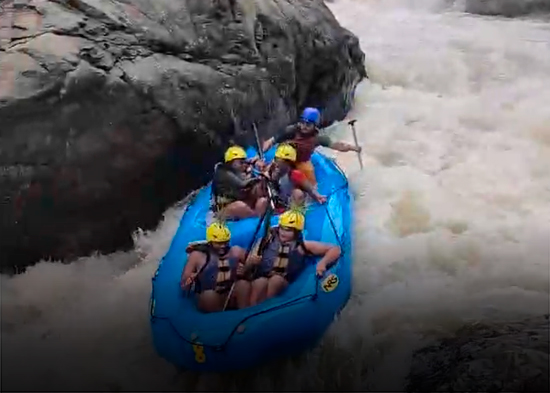 Rafting; pura adrenalina en las aguas de Jarabacoa