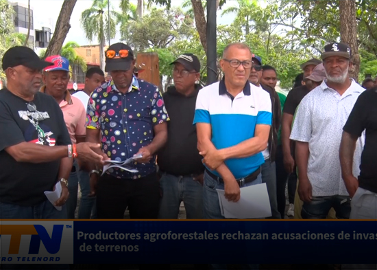 Productores agroforestales rechazan acusaciones de invasión de terrenos