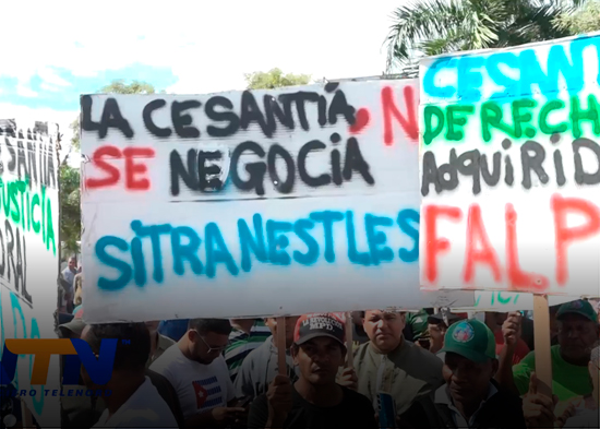 Senador Franklin Romero se refiere a cesantía de trabajadores