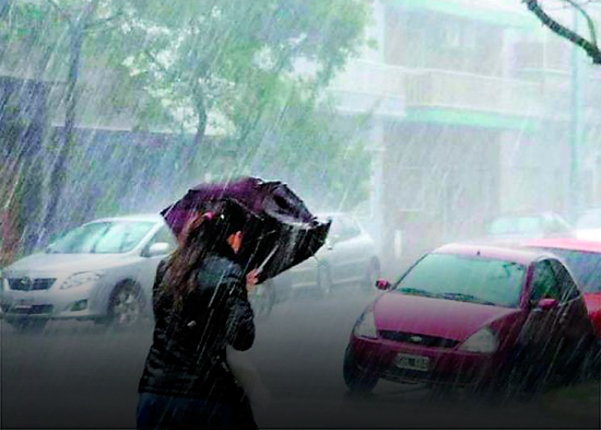 Indomet advierte un fin de semana con lluvias fuertes y altas temperaturas