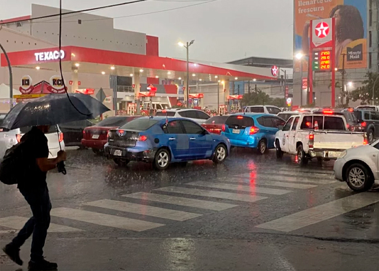 Vaguada y sistema frontal provocarán fuertes aguaceros en gran parte del país