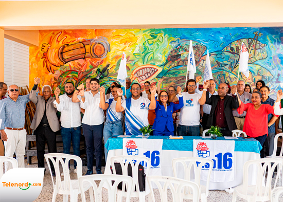 Jovanny Ortega recibe apoyo electoral del FESD16 para elecciones en UASD Recinto San Francisco