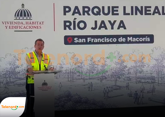MIVED asegura parque lineal Río Jaya fue consensuado con la comunidad; inversión supera los RD$700 millones