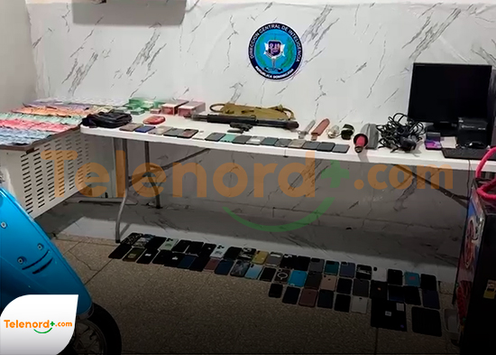 Dintel y MP realizan allanamientos en SFM; ocupan armas, celulares, motocicletas y dinero en efectivo