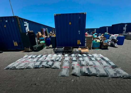 Intervienen 133 paquetes de marihuana en el Puerto de Haina Oriental
