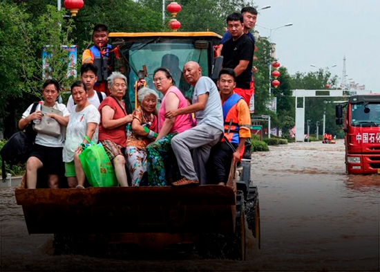 Al menos nueve muertos y 11 desaparecidos por lluvias “extremas” en el centro de China