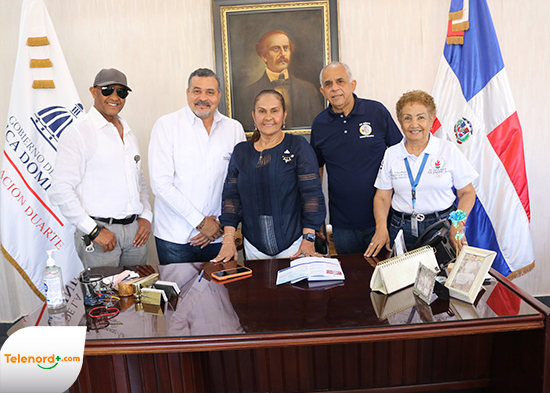 Realizan encuentro en Gobernación de Duarte para el recibimiento Antorcha Olímpica 2026