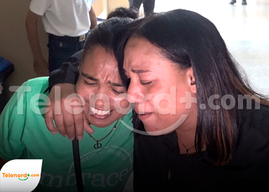 Entre dolor y lágrimas, madre de adolescente agradece solidaridad del pueblo
