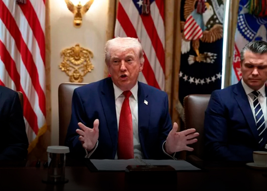Trump descarta apurar acuerdo de paz con Irán porque quiere "un buen trato"
