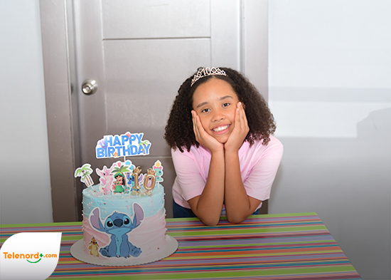 Celebran el cumpleaños de la niña Adasha Pérez
