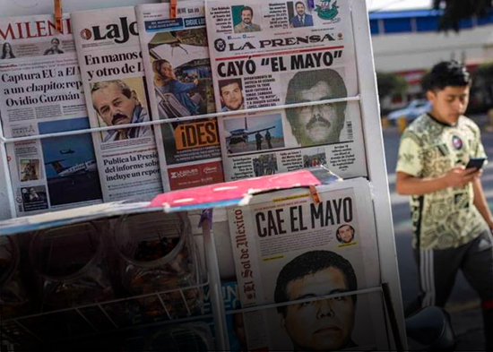 Matan durante balacera jefe de célula de banda criminal de los "Chapitos" en México